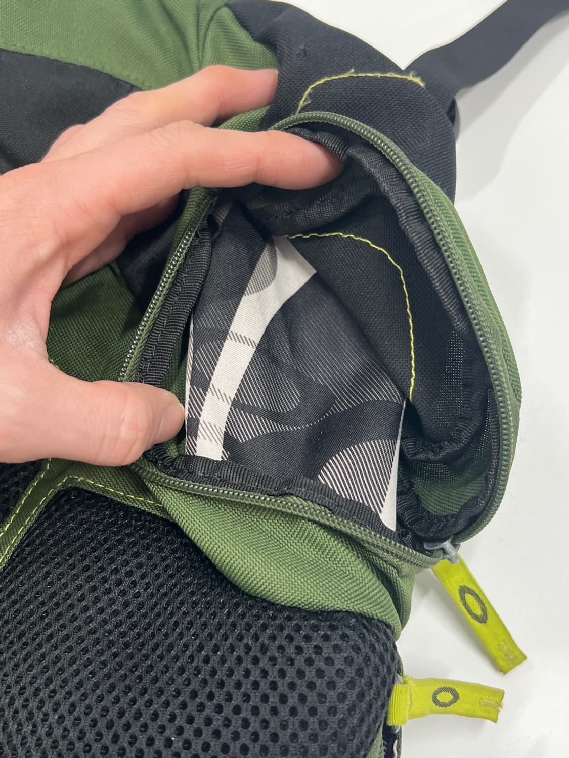 00s 오클리 리코드 핀 카키 Y2K 빈티지 백팩 상품이미지8