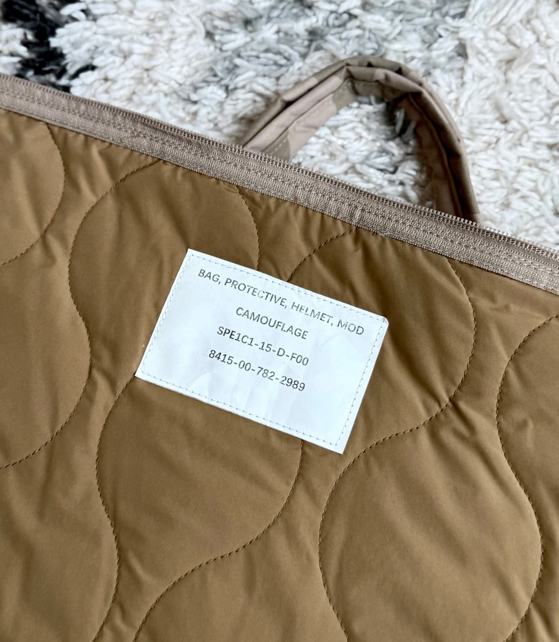 미군 사막삼색 DCU 카모 헬멧백 상품이미지7