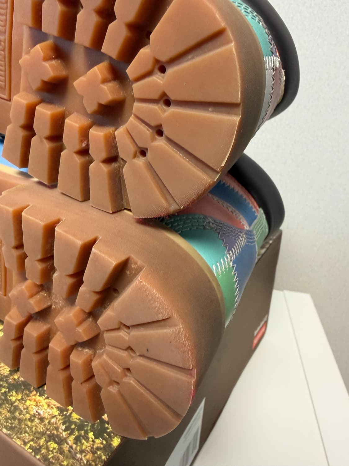 팀버랜드 x 슈프림 패치워크 6인치 프리미엄 워터프루프 부츠 멀티컬러 - 상품이미지5