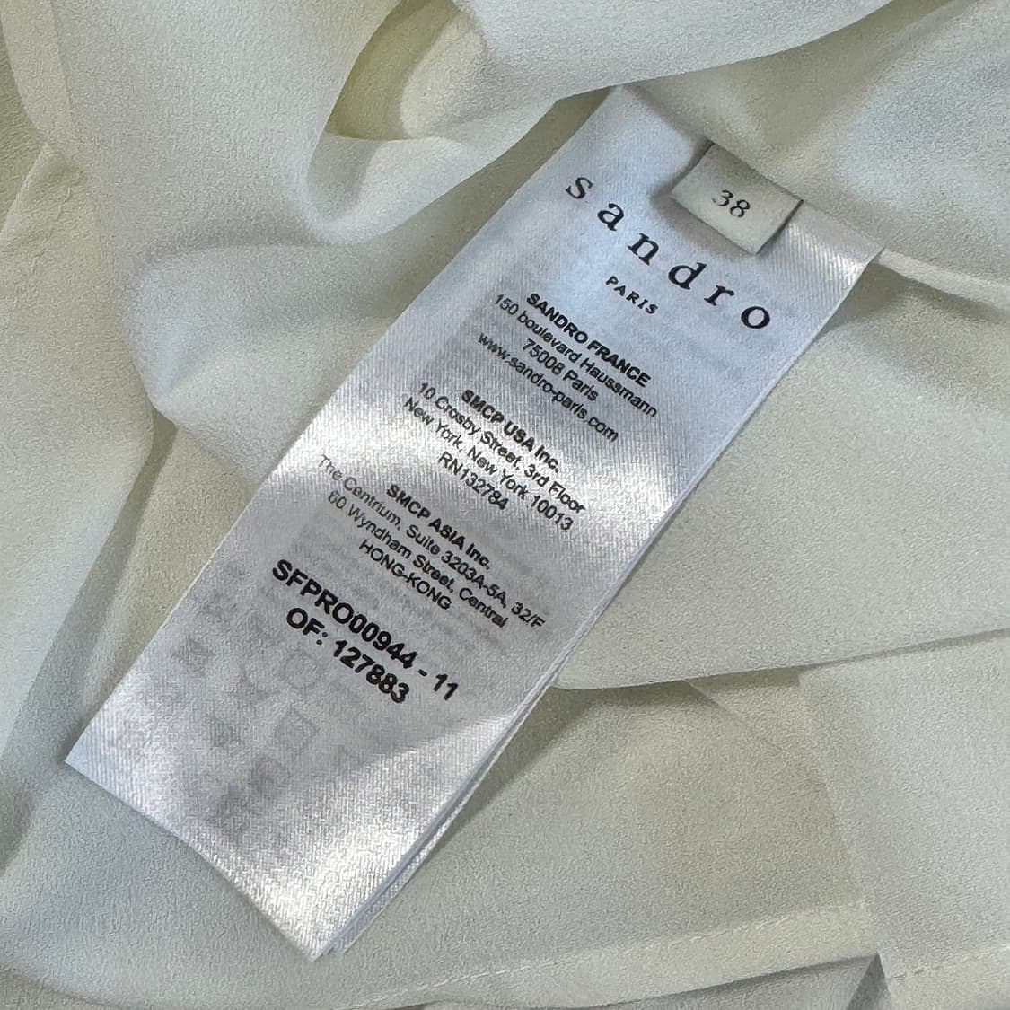 산드로 롱 플리츠 드레스 상품이미지5