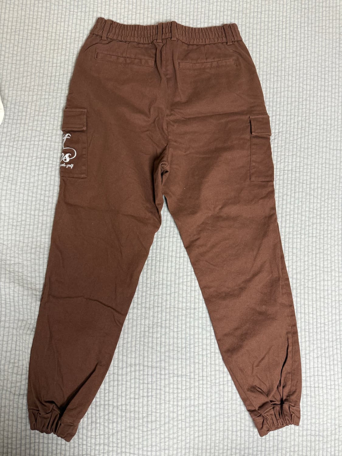 카카오프렌즈 골프/브라운 조거팬츠/L(82) 상품이미지2