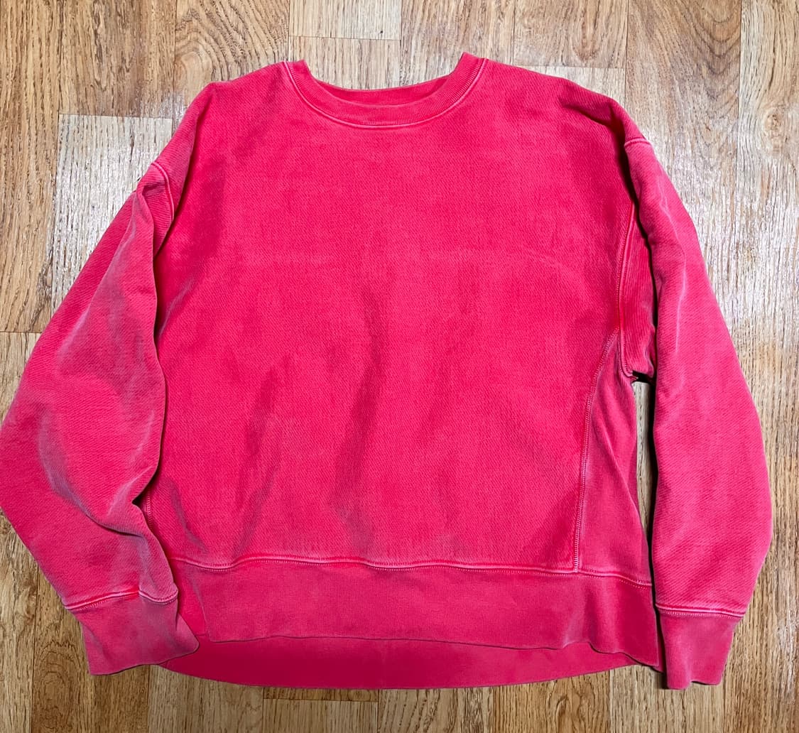 이지 시즌 3맨투맨 오버핏 S 상품이미지1