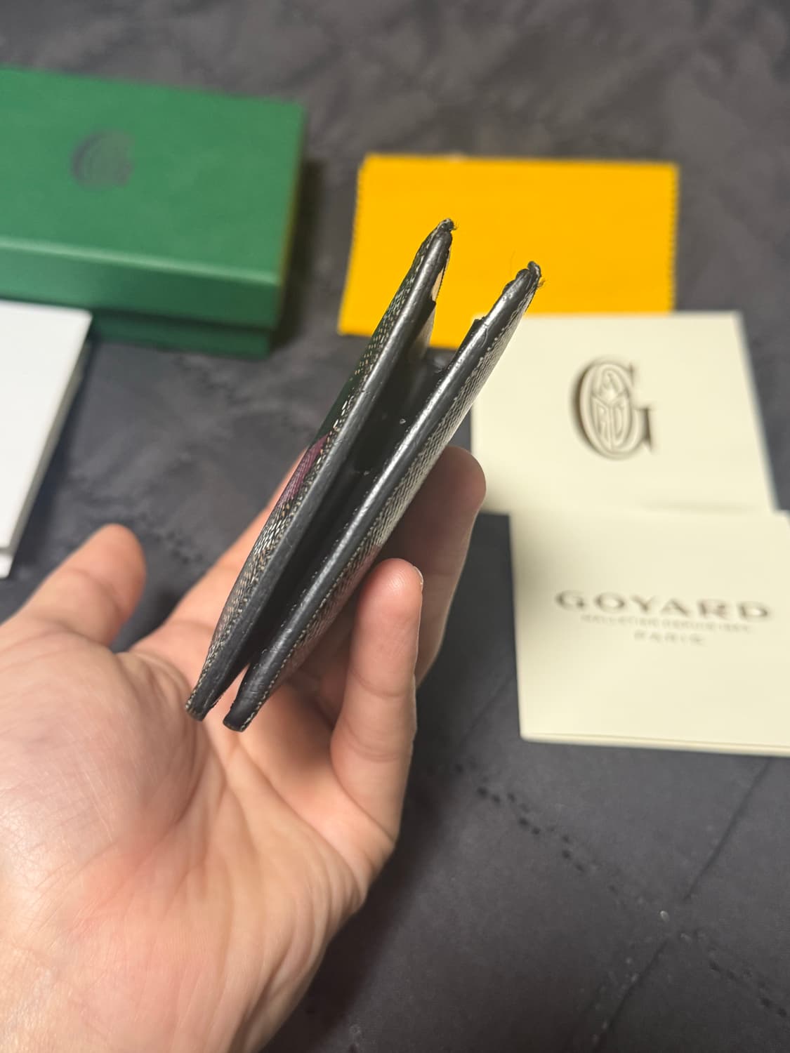 고야드 빅투와르 마카쥬 반지갑  상품이미지6