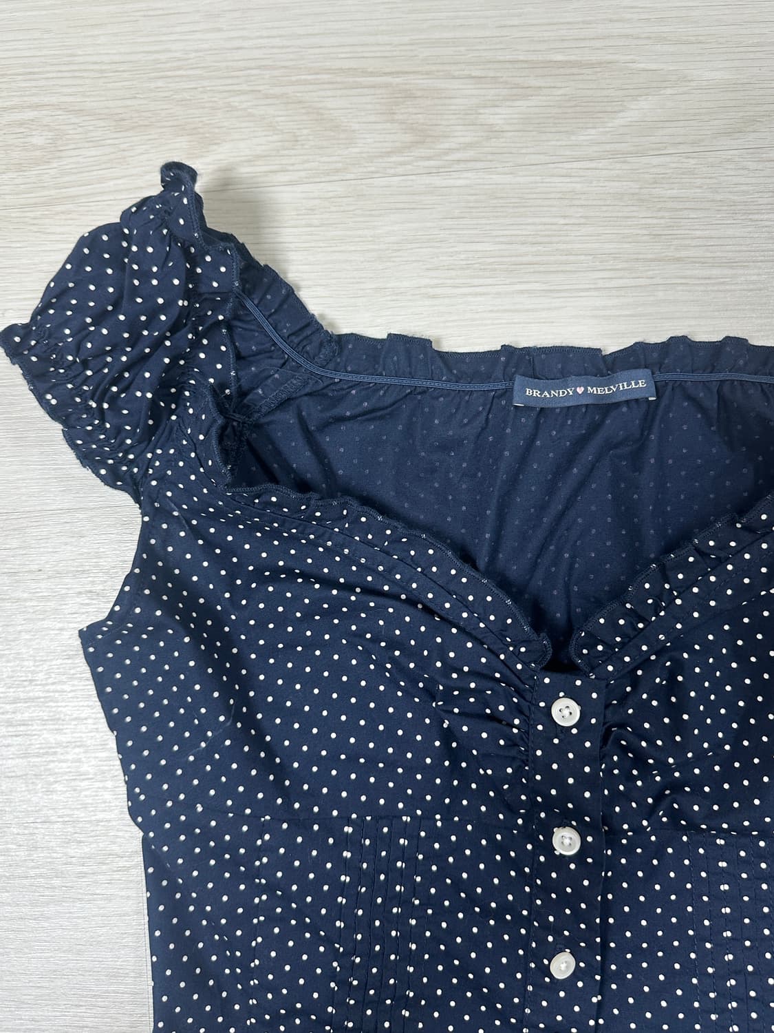 브랜디 멜빌 엘레나 도트 블라우스 상품이미지5