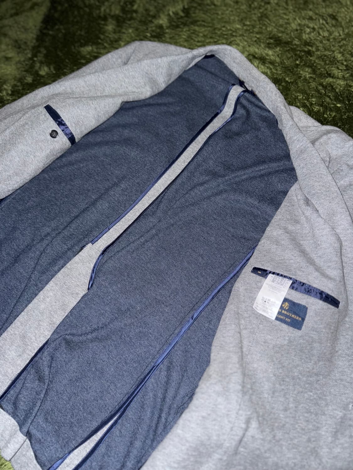 [50R] 브룩스 브라더스 코튼 블렌디드 루즈핏 블레이저 자켓 상품이미지5