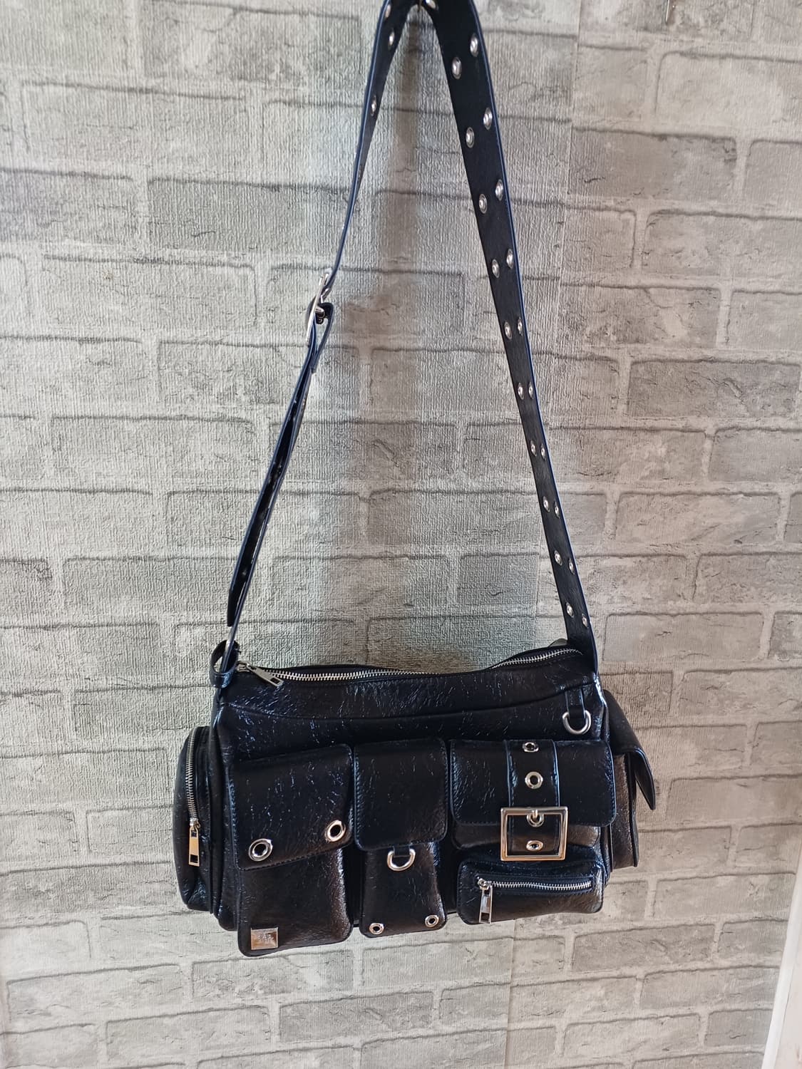 블랙퍼플가방 상품이미지1