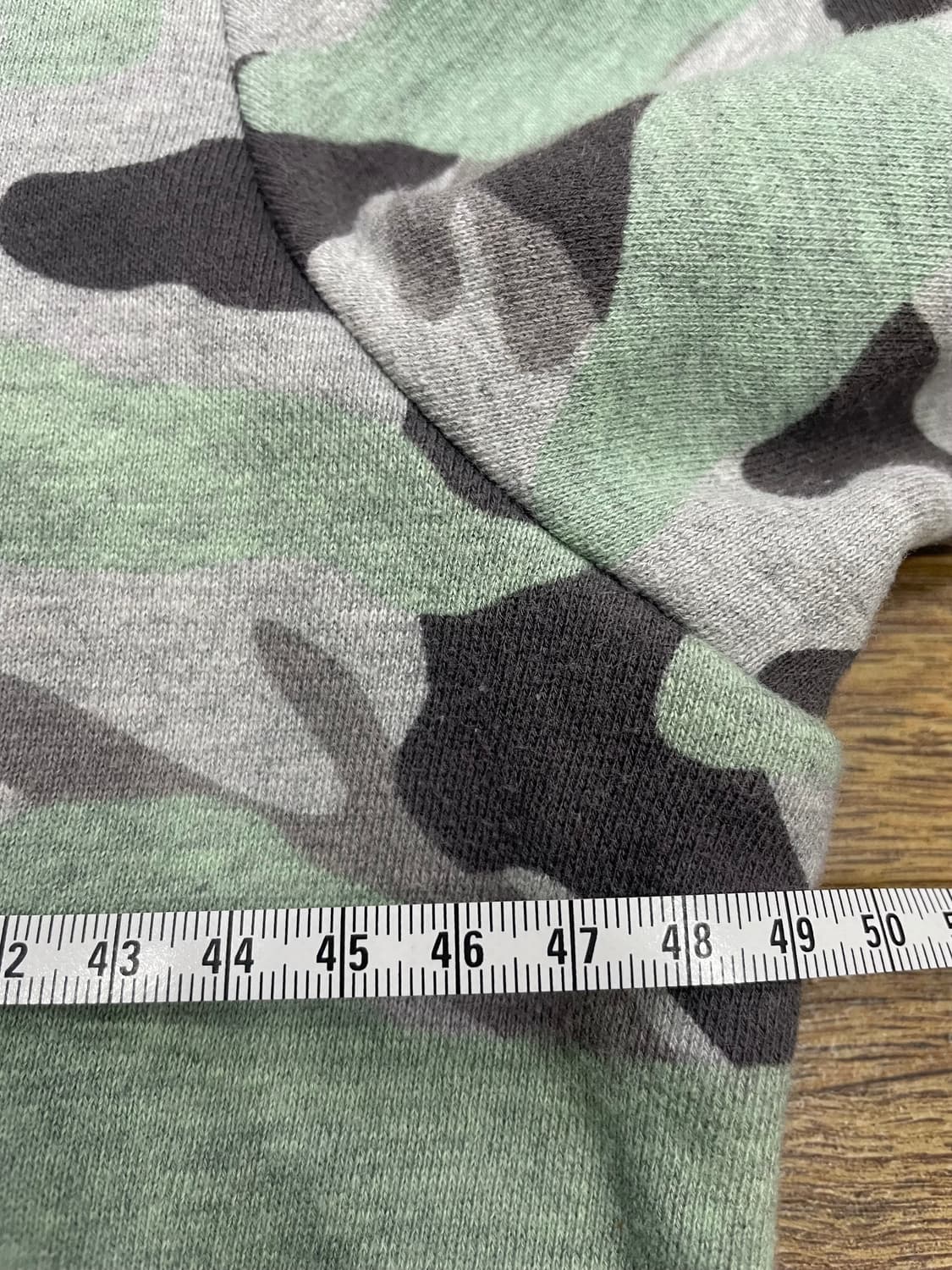 코오롱스포츠 카모맨투맨 95 면100% 상품이미지5