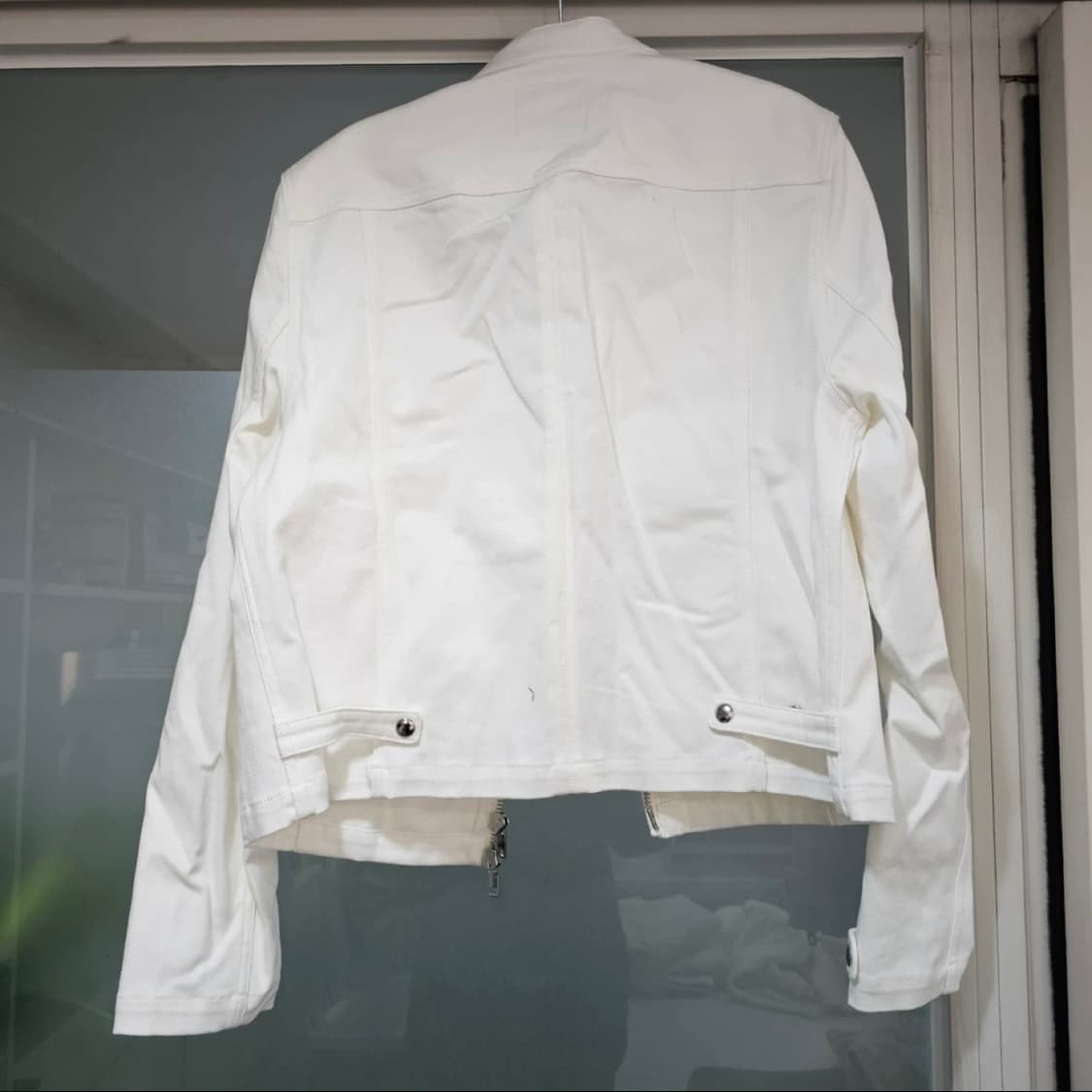 1회착 꾸레쥬 코튼 바이커 자켓 상품이미지3