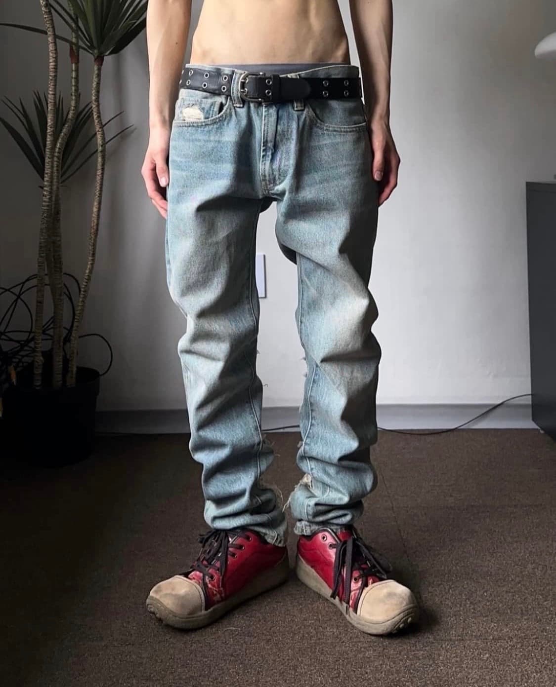 puma x xo damage denim jeans 상품이미지2