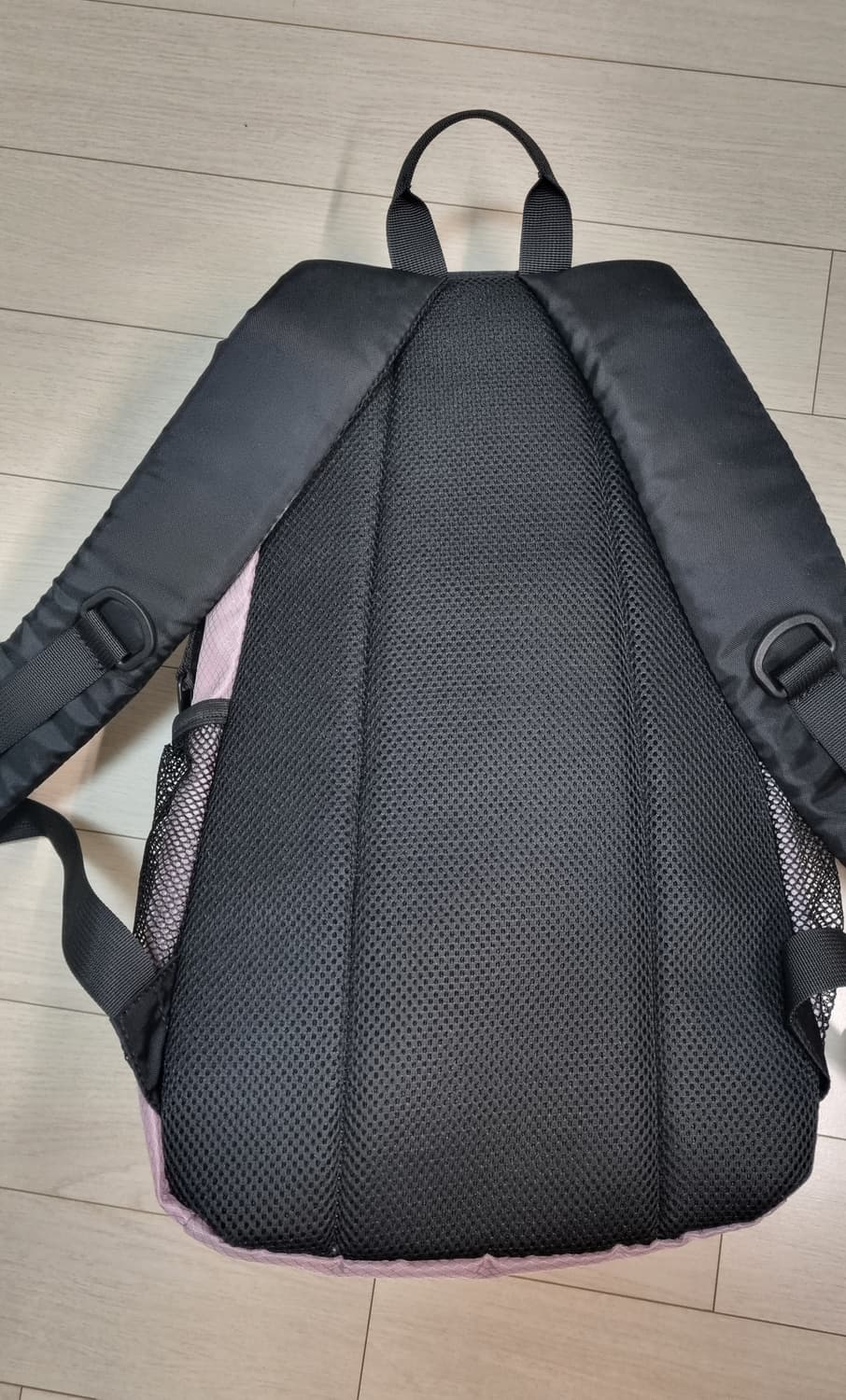 노이아고 NOI1233 멀티로고 핑크 백팩 상품이미지2