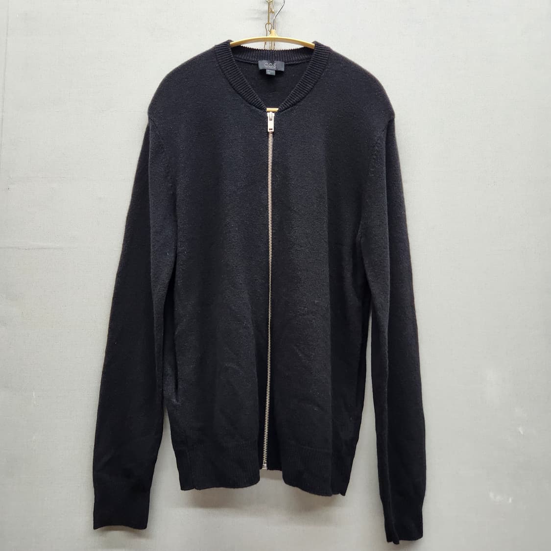 COS 코스 블랙 울100% 니트 집업 M(M) 남여공용 상품이미지1