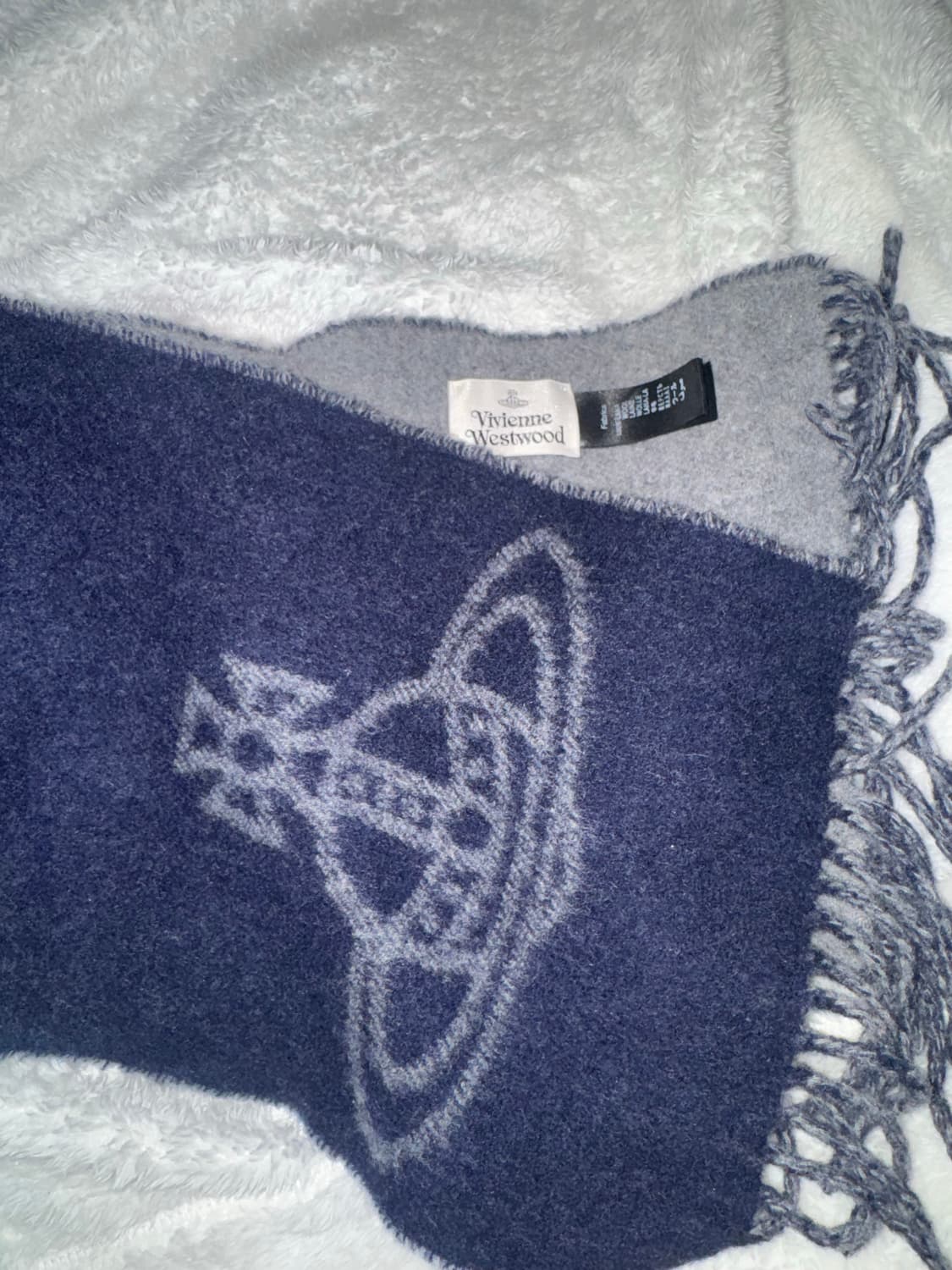 비비안웨스트우드 더블로고 스카프 목도리 상품이미지1