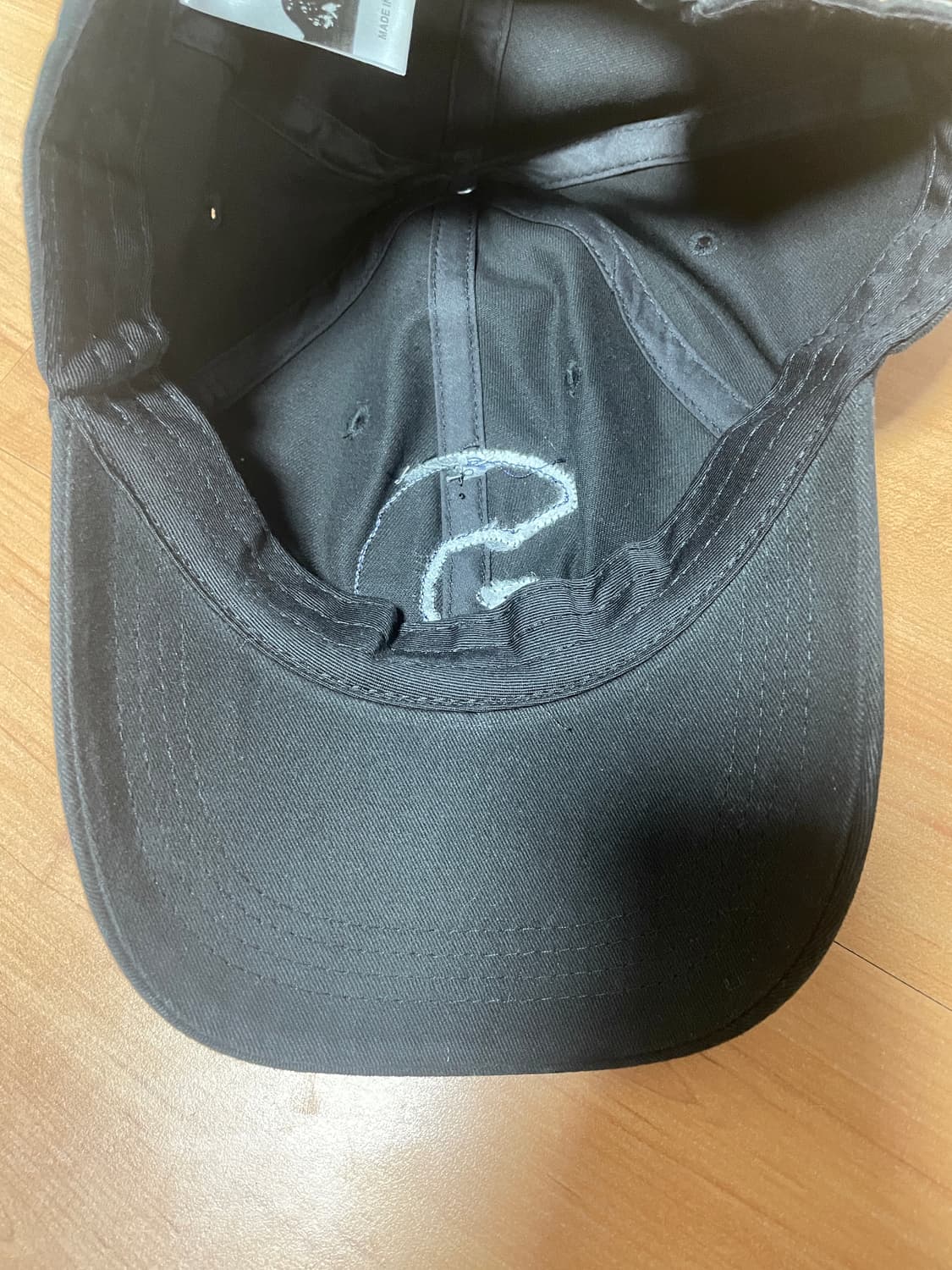 탄산마그네슘 혼 아플리케 볼캡 (블랙) 상품이미지4