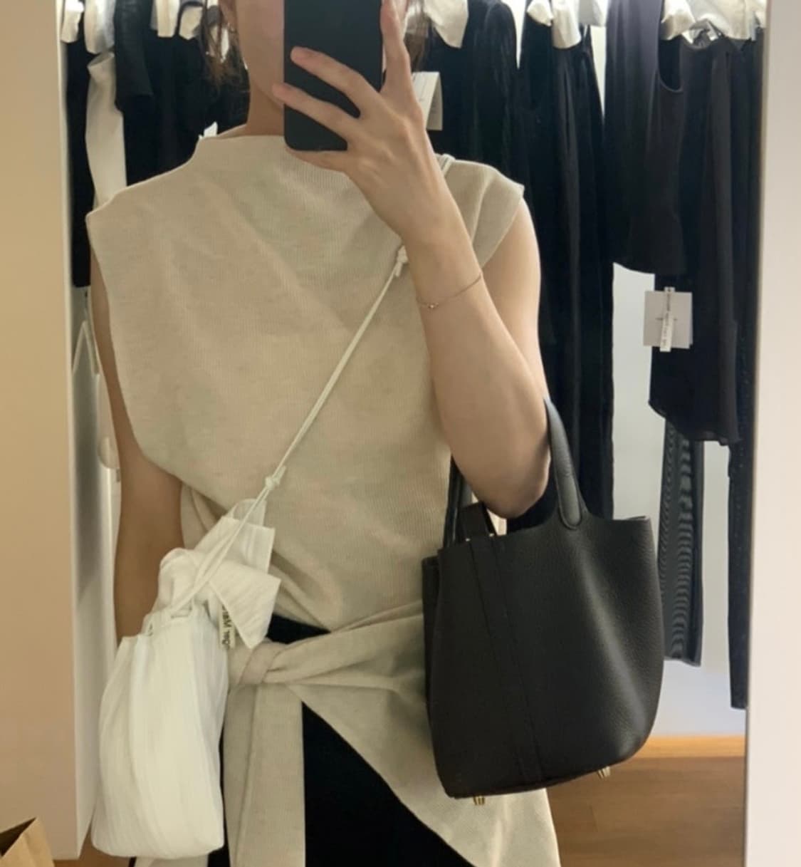 lfm accord crease cross bag white 상품이미지7