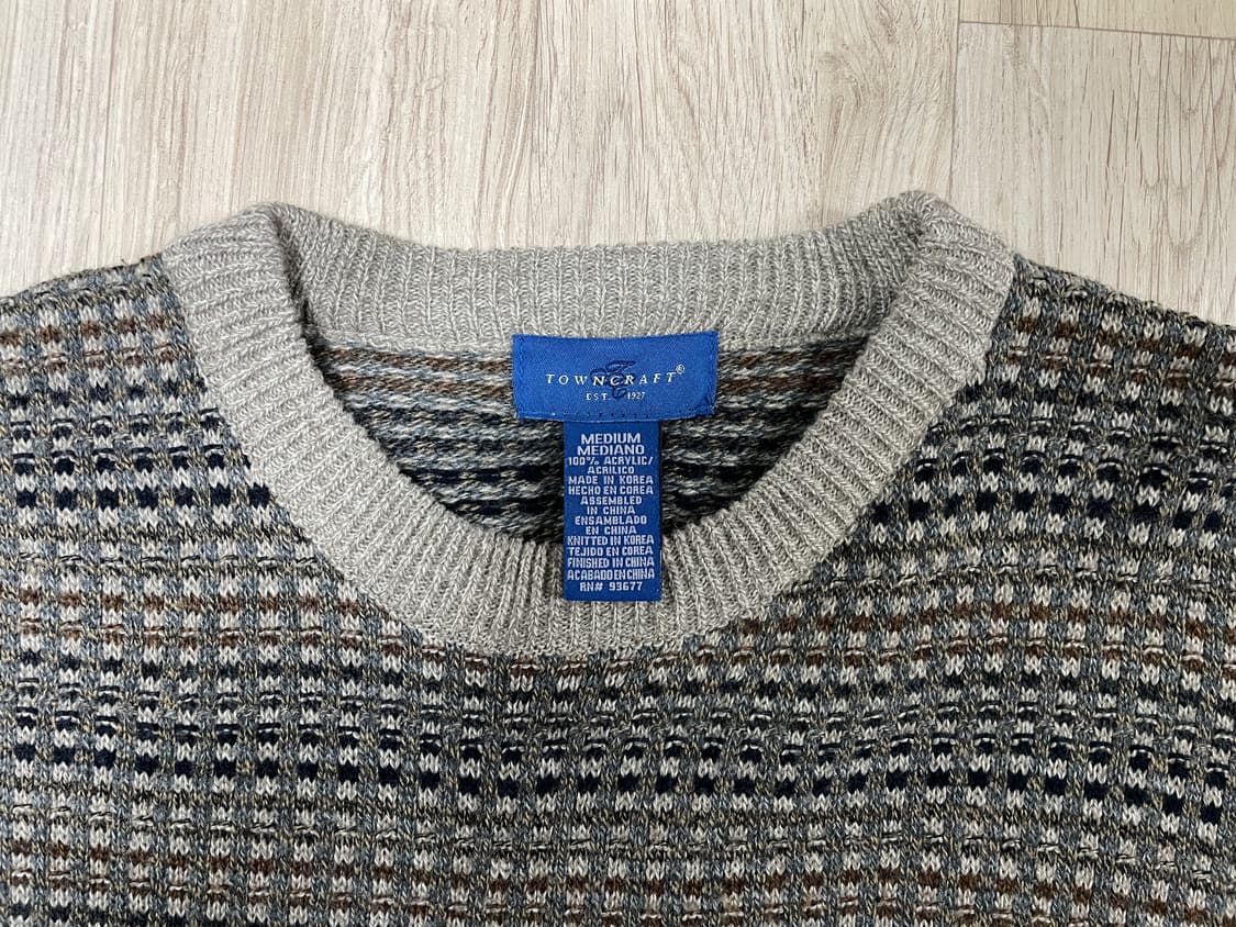 100~105) 80's JC페니 버드아이 스웨터(RRL&LVC&폴로) 상품이미지3