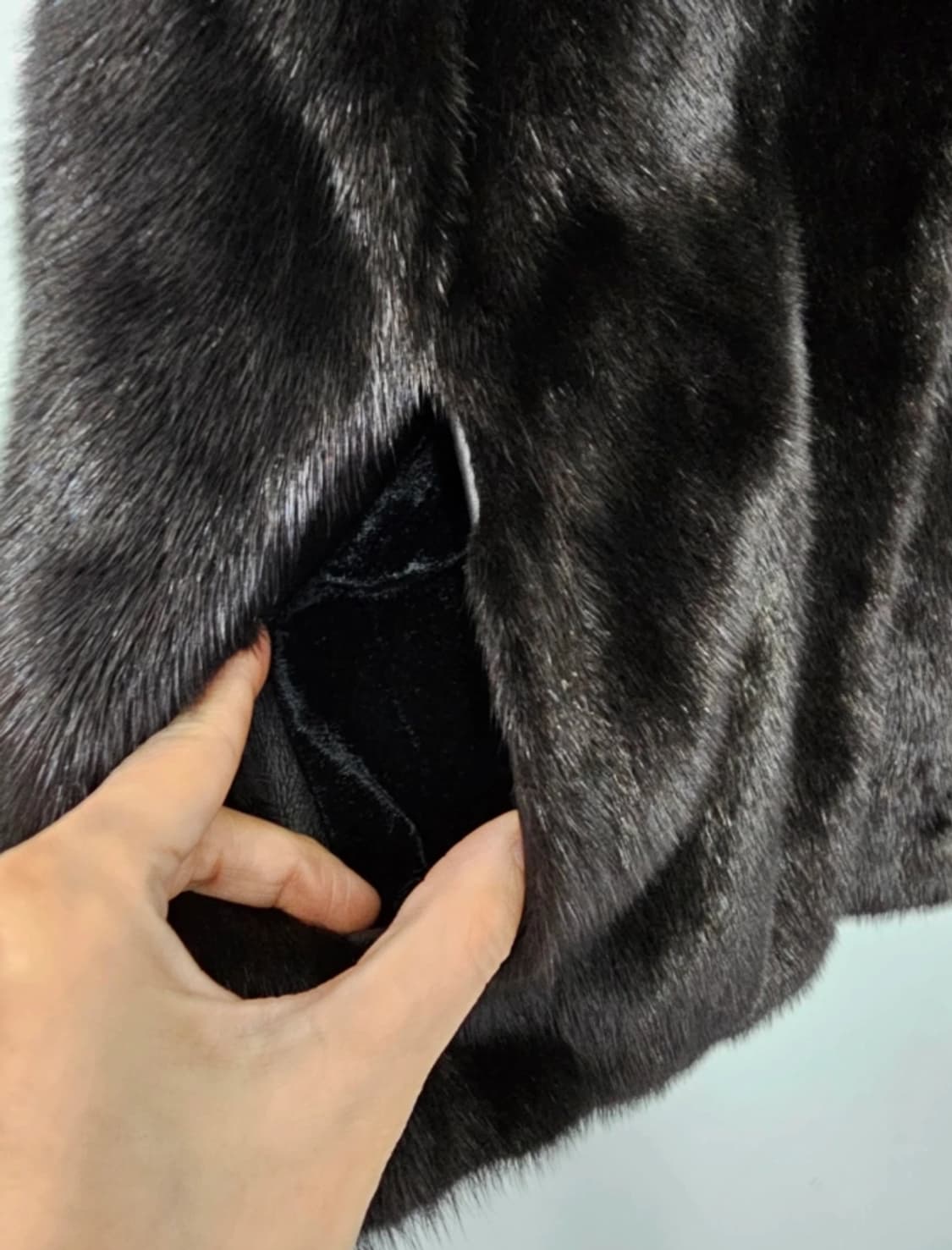 Fasetti 파세티 코펜하겐 밍크 폭스 퍼 베스트 ~66 상품이미지7