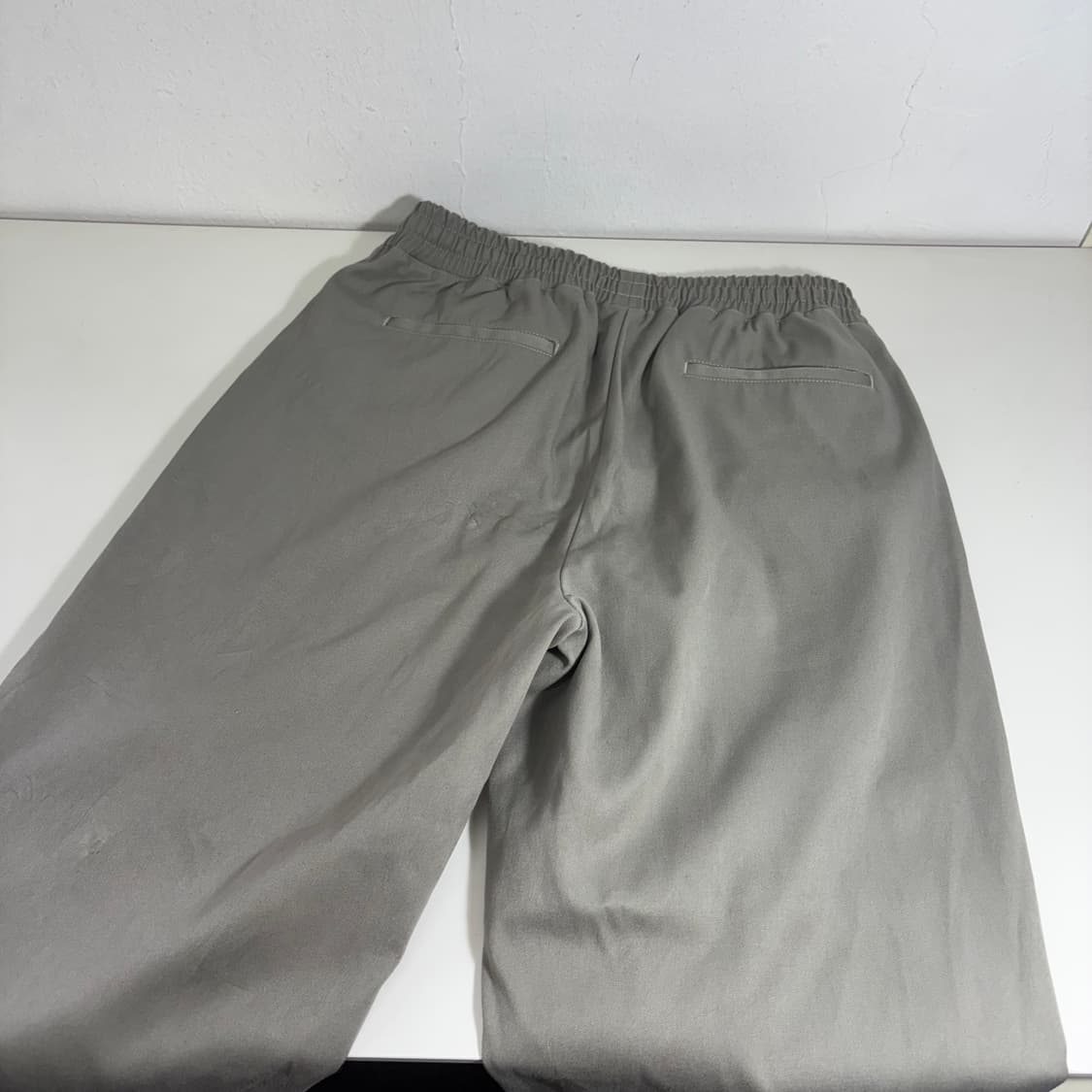 L-XL 세븐셀라 라이트카키 루즈핏 코튼 조거팬츠 상품이미지4