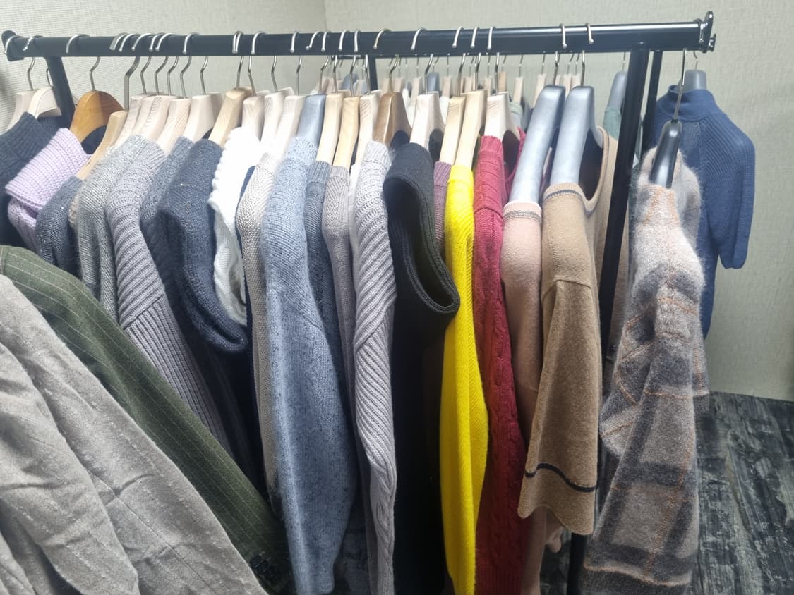 이태리 명품 브랜드 안드레모리스 100%캐시미어 집어 상품이미지9