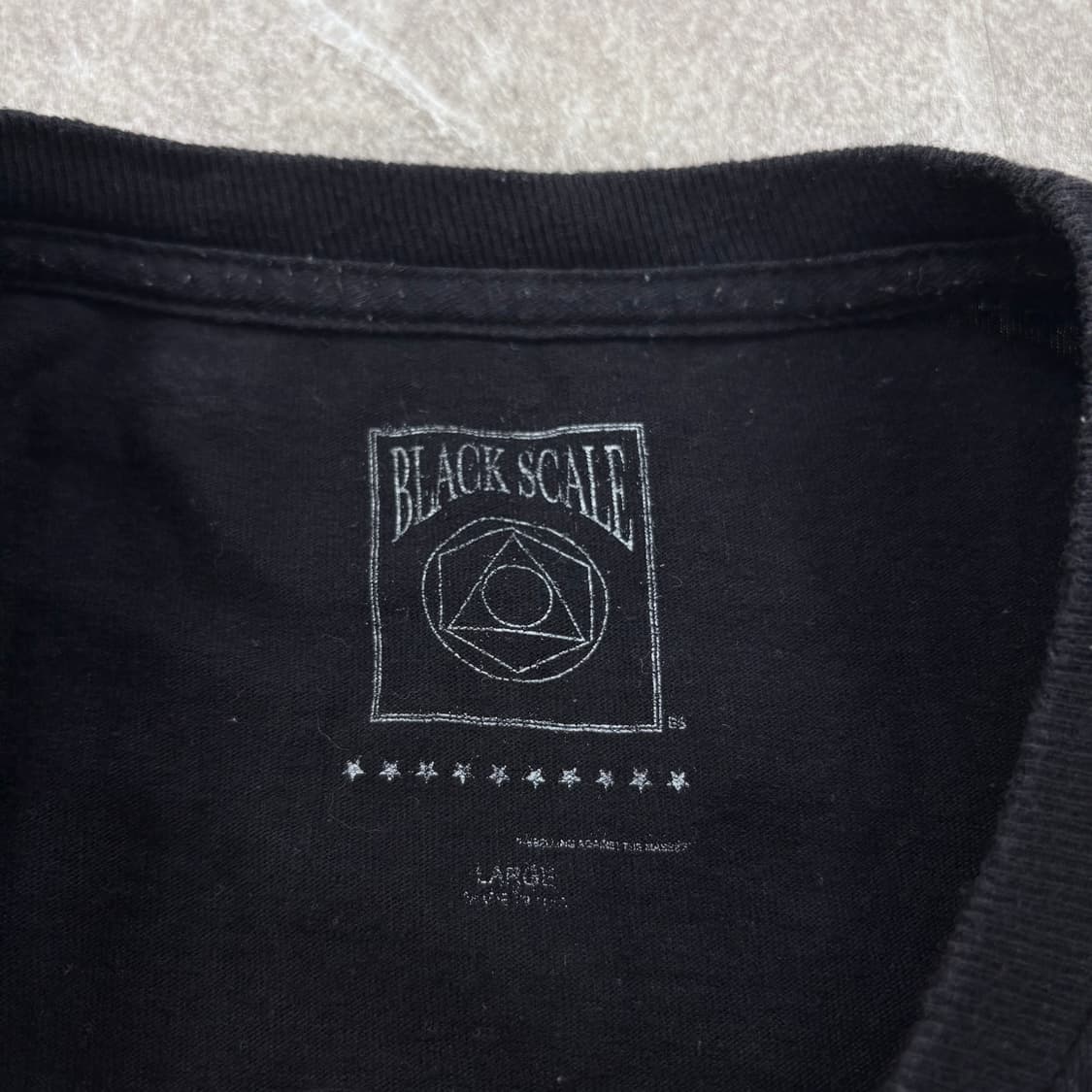 Black Scale USA T-shirt  상품이미지3