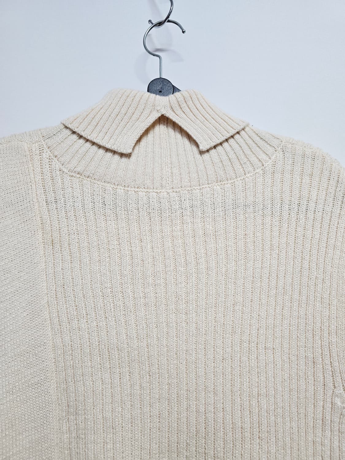 더엣지 터틀넥 니트 조끼 베스트 상품이미지6