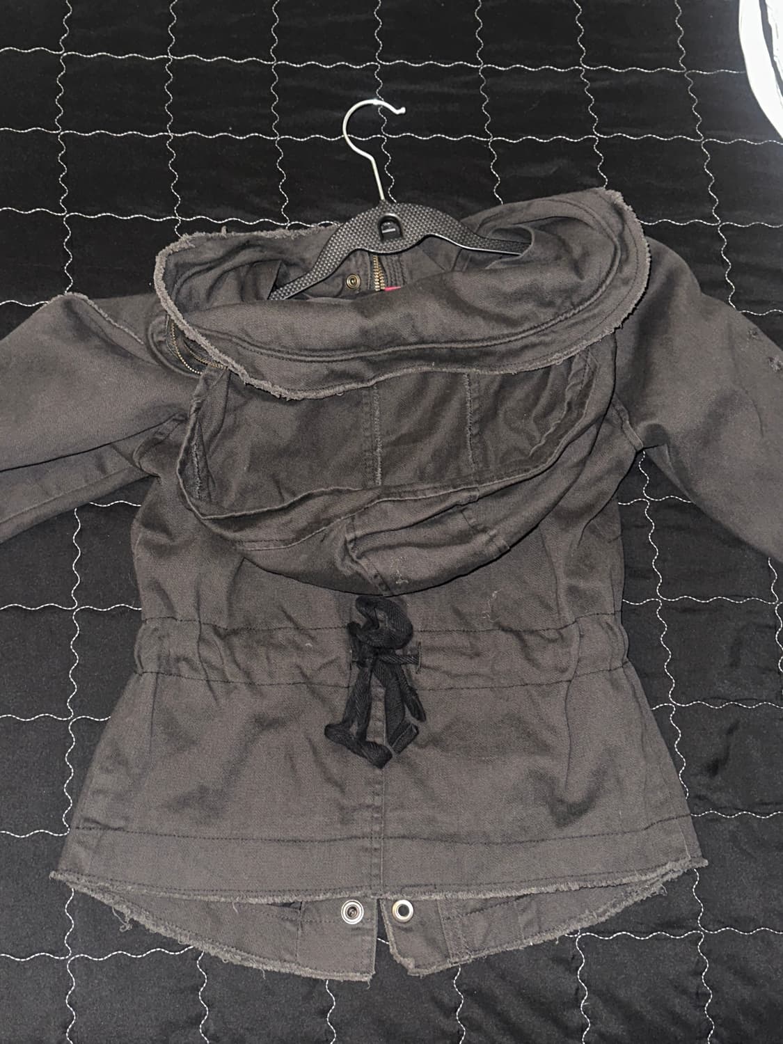 일본 빈티지 포켓 스트링 후드집업  상품이미지3