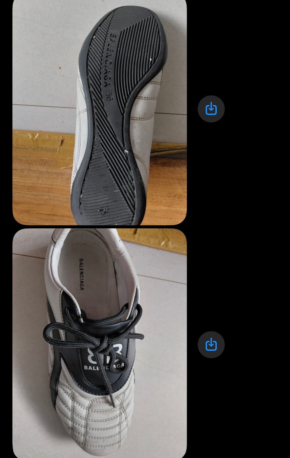 발렌시아가 젠 스니커즈 36 사이즈 상품이미지2