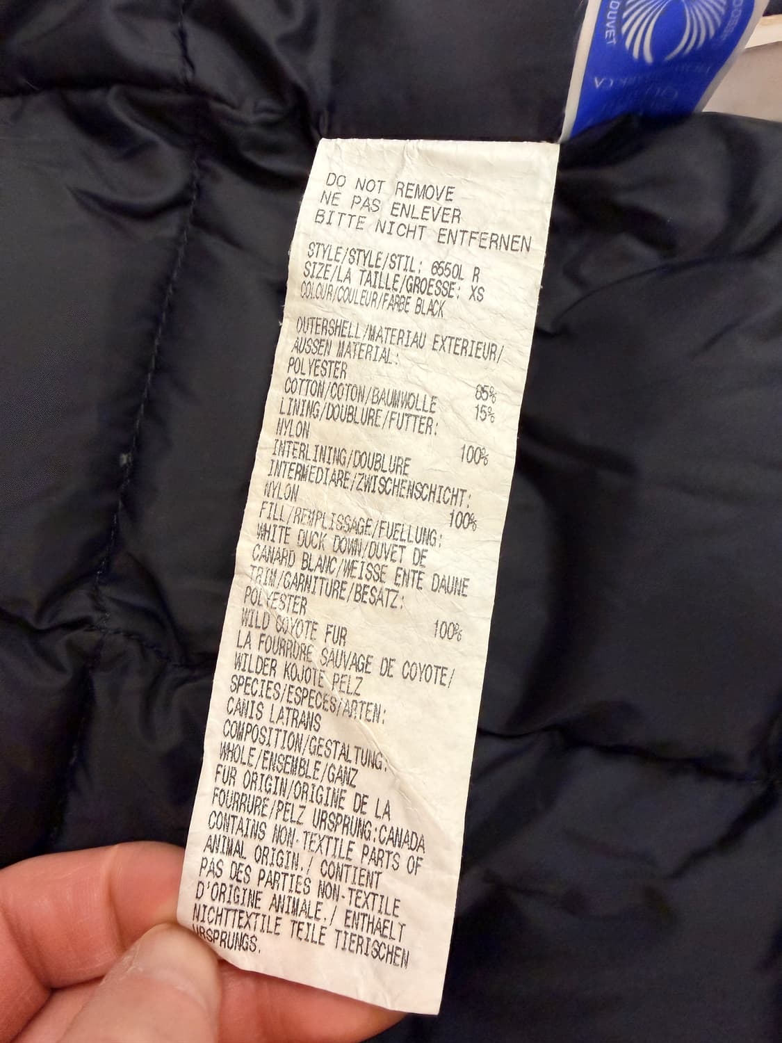 캐나다 구스 여성패딩 블랙 상품이미지5