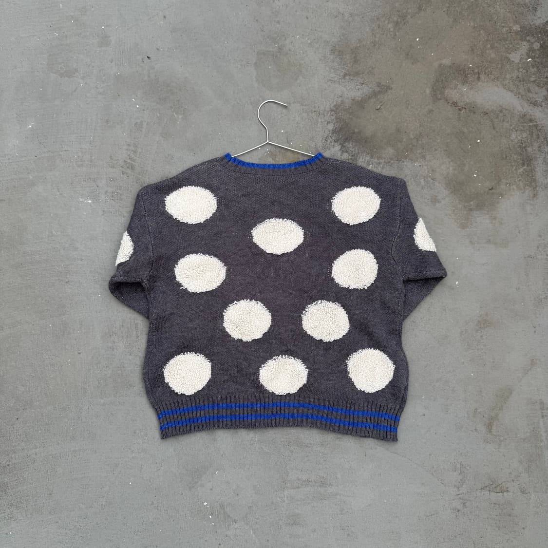 VTG 도트 니트 상품이미지4