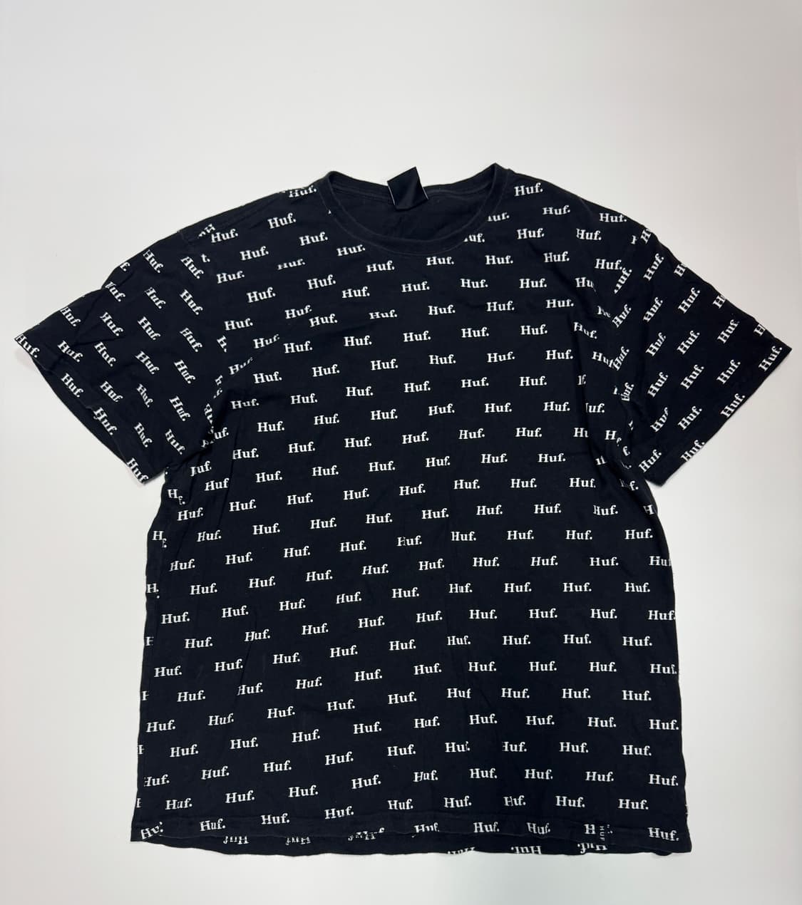 허프 HUF 로고 플레이 오버핏 반팔 티셔츠 2XL 상품이미지1