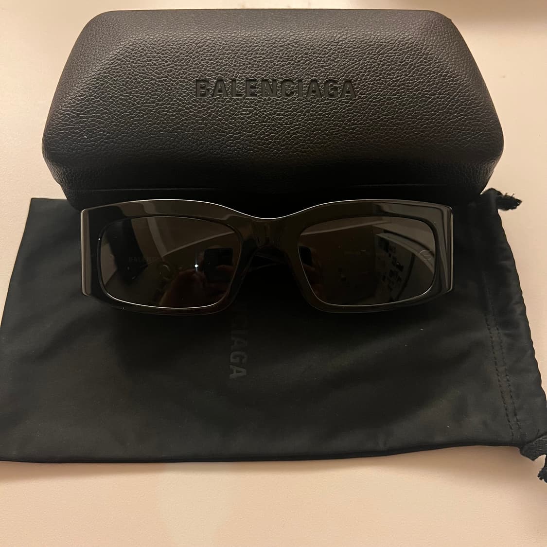 Balenciaga Rectangle Sunglasses  상품이미지1