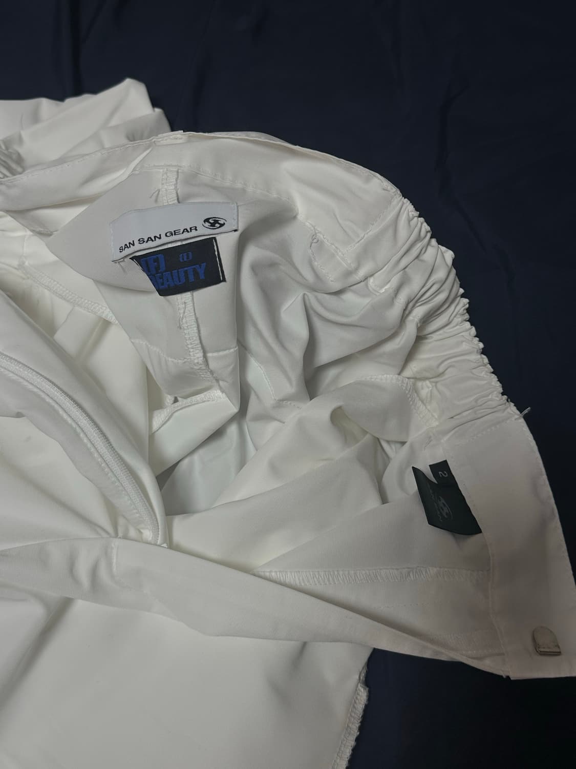 산산기어 오버룩 팬츠 22ss 화이트 상품이미지7