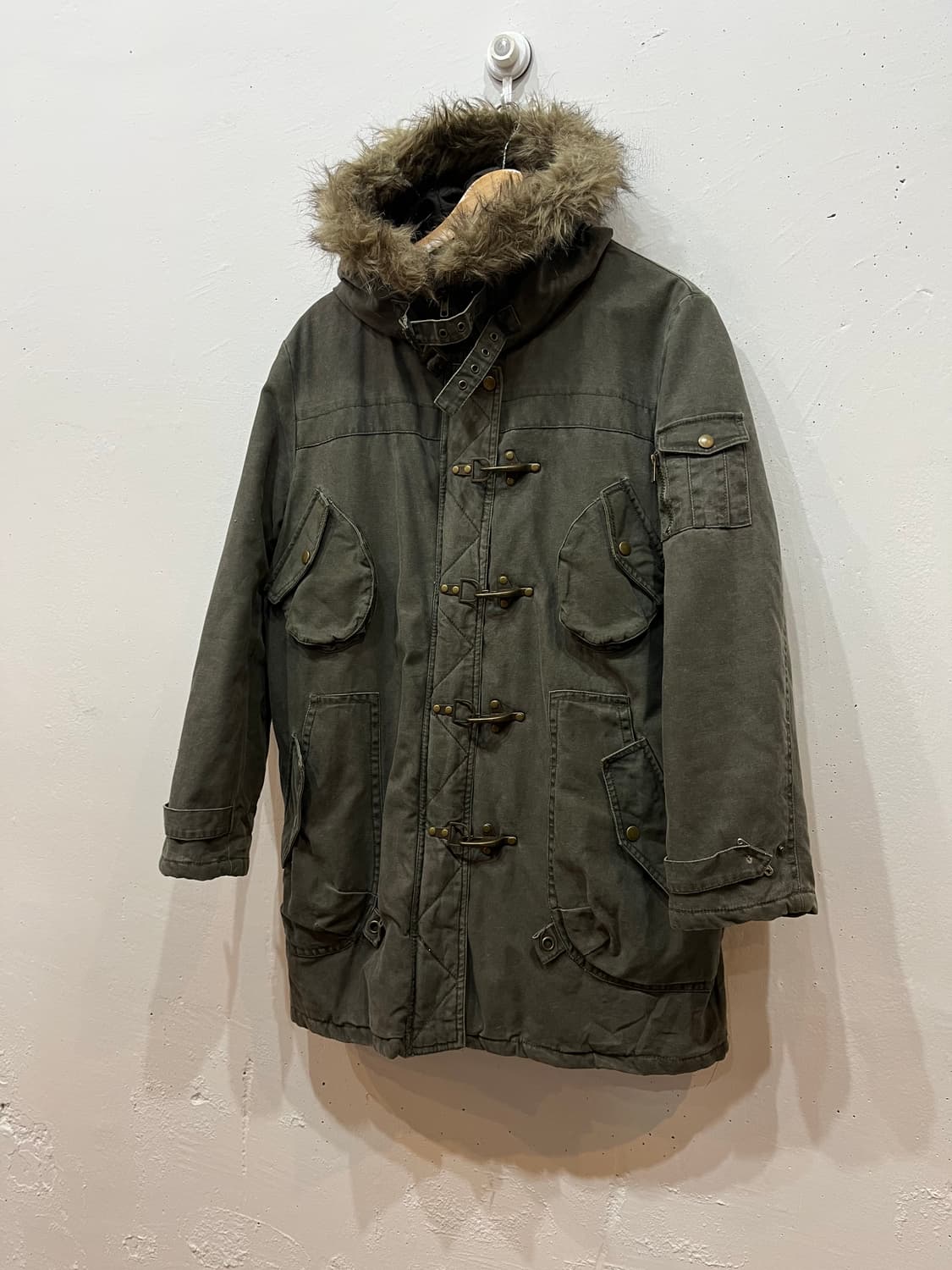 CRAZY ANGEL 파이어맨 퍼 야상 자켓 상품이미지1