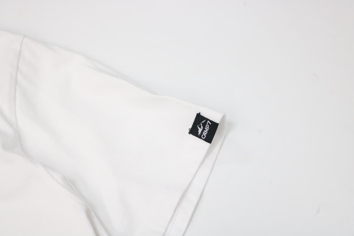 CAMP7 캠프7 볼더 콜로라도 박스로고 화이트 반팔 티셔츠 (M) 상품이미지5