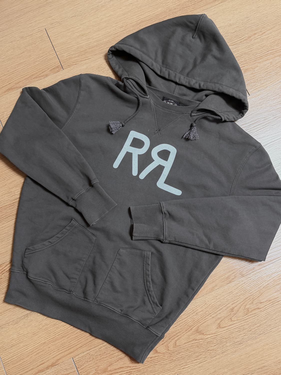 RRL 더블알엘 후드티 브라운 상품이미지1