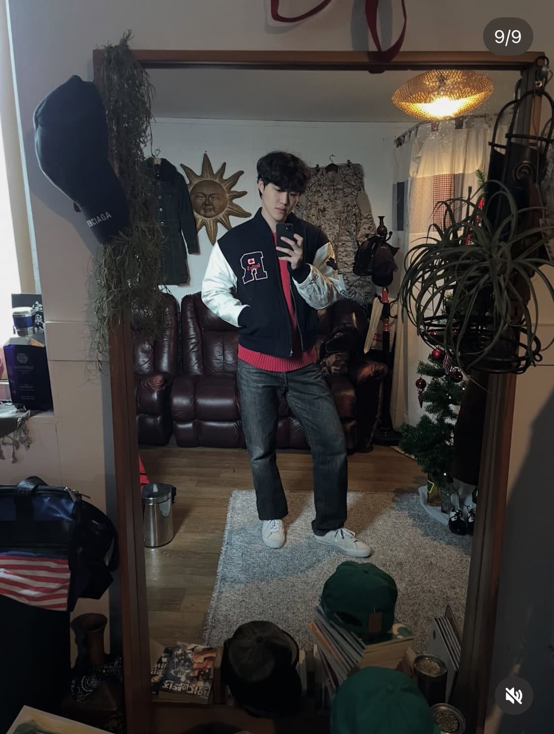 루츠 울 레더 바시티 상품이미지9