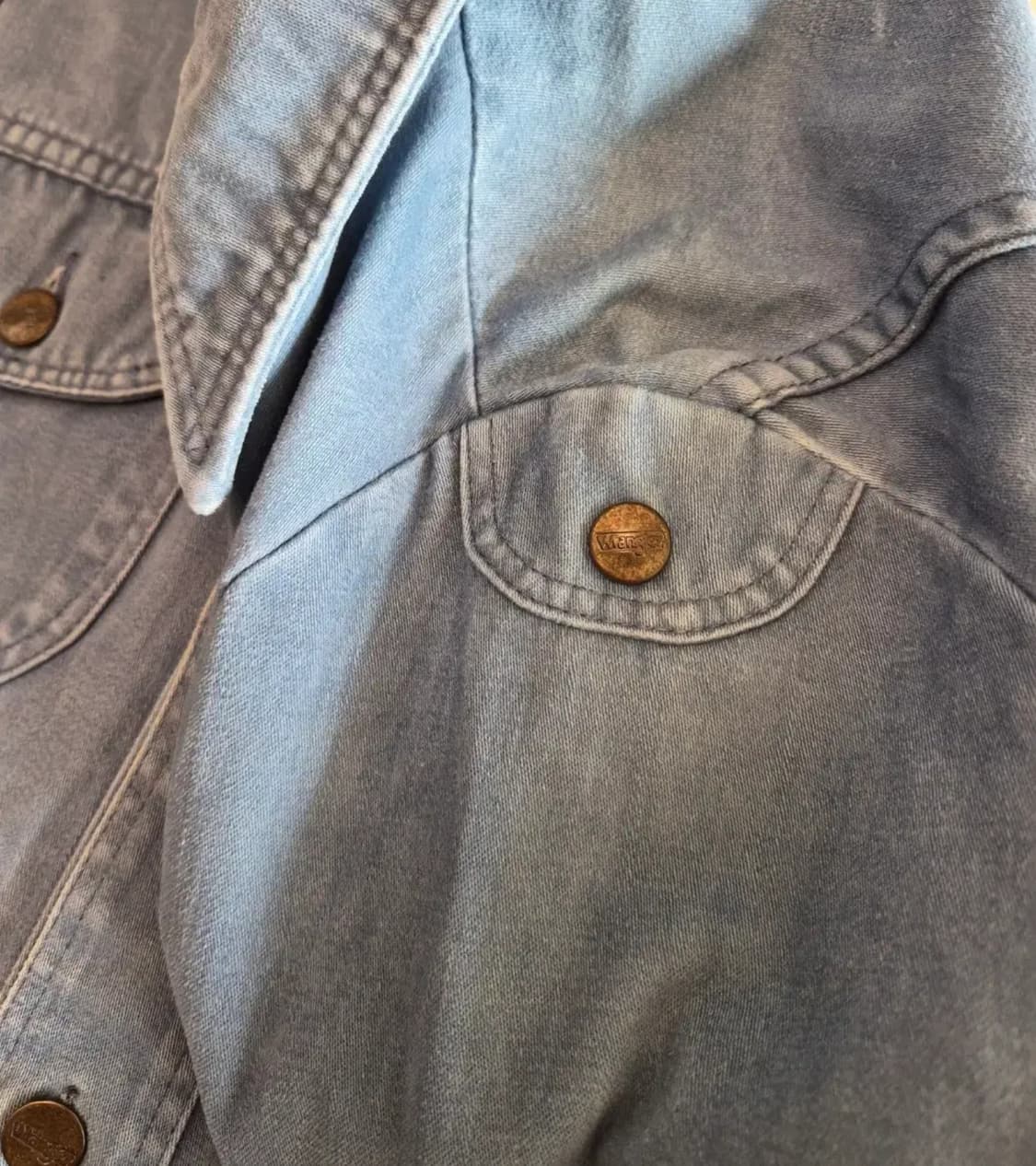 70s USA Wrangler Safari Bush Jacket (M) 상품이미지7