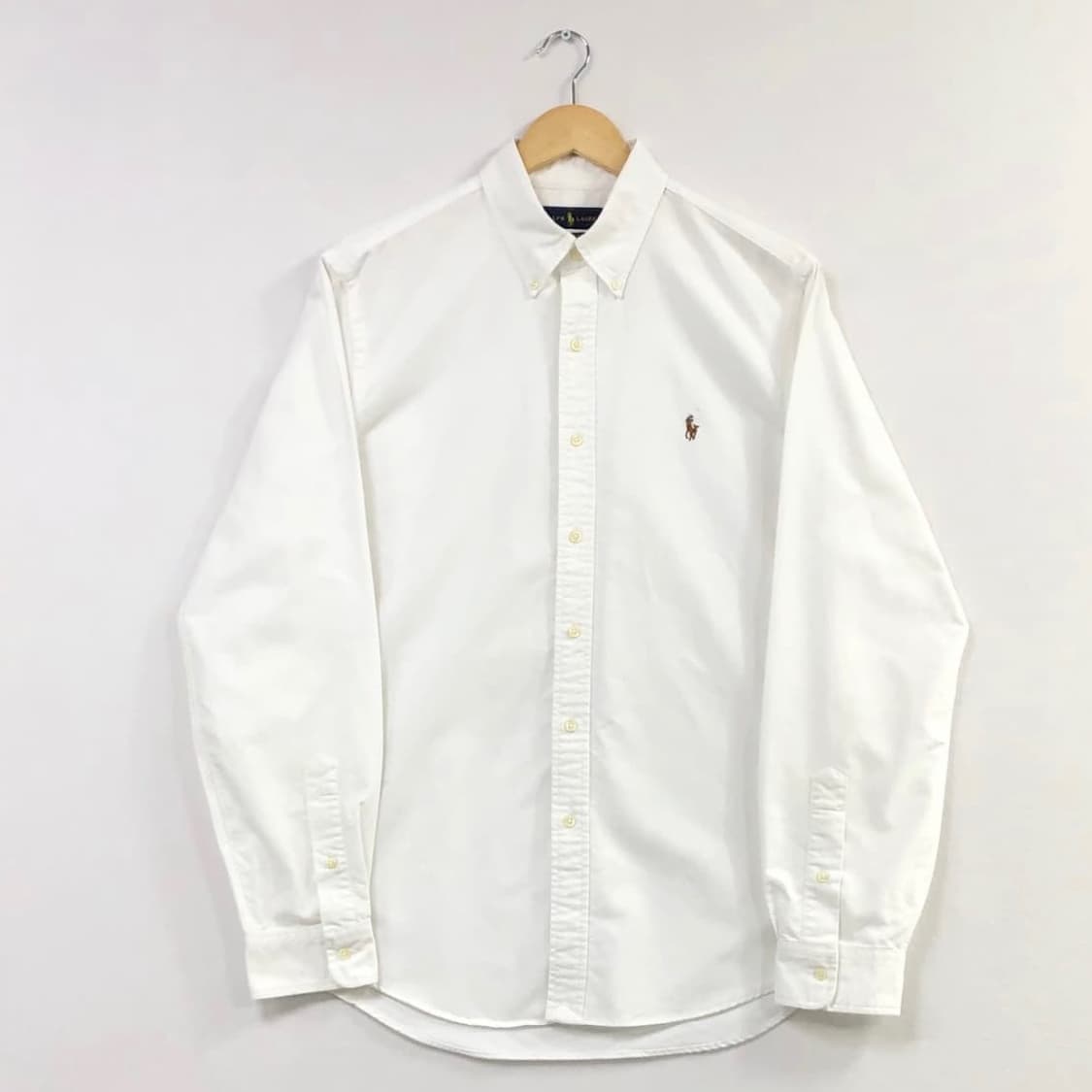 XL 폴로 옥스포드 화이트 셔츠 상품이미지2
