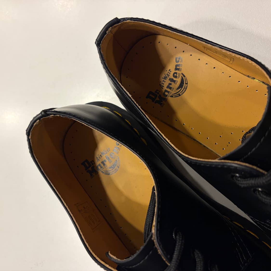 [250] 닥터마틴 1461 3홀 스무스 블랙 레더 슈즈 상품이미지5