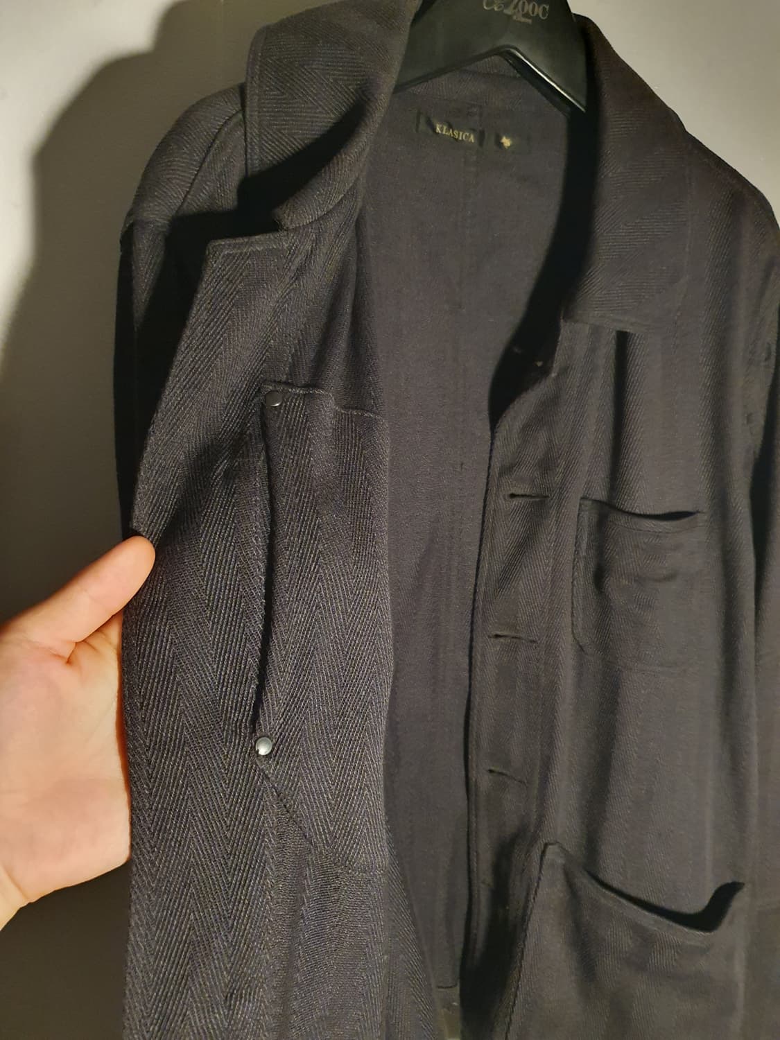 Klasica halfmoon pocket jacket 상품이미지6