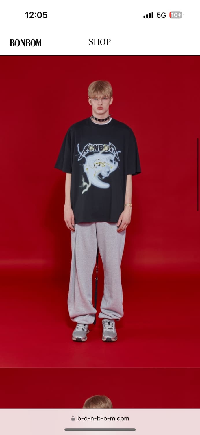 본봄 BONBOM 반팔티셔츠 상품이미지1