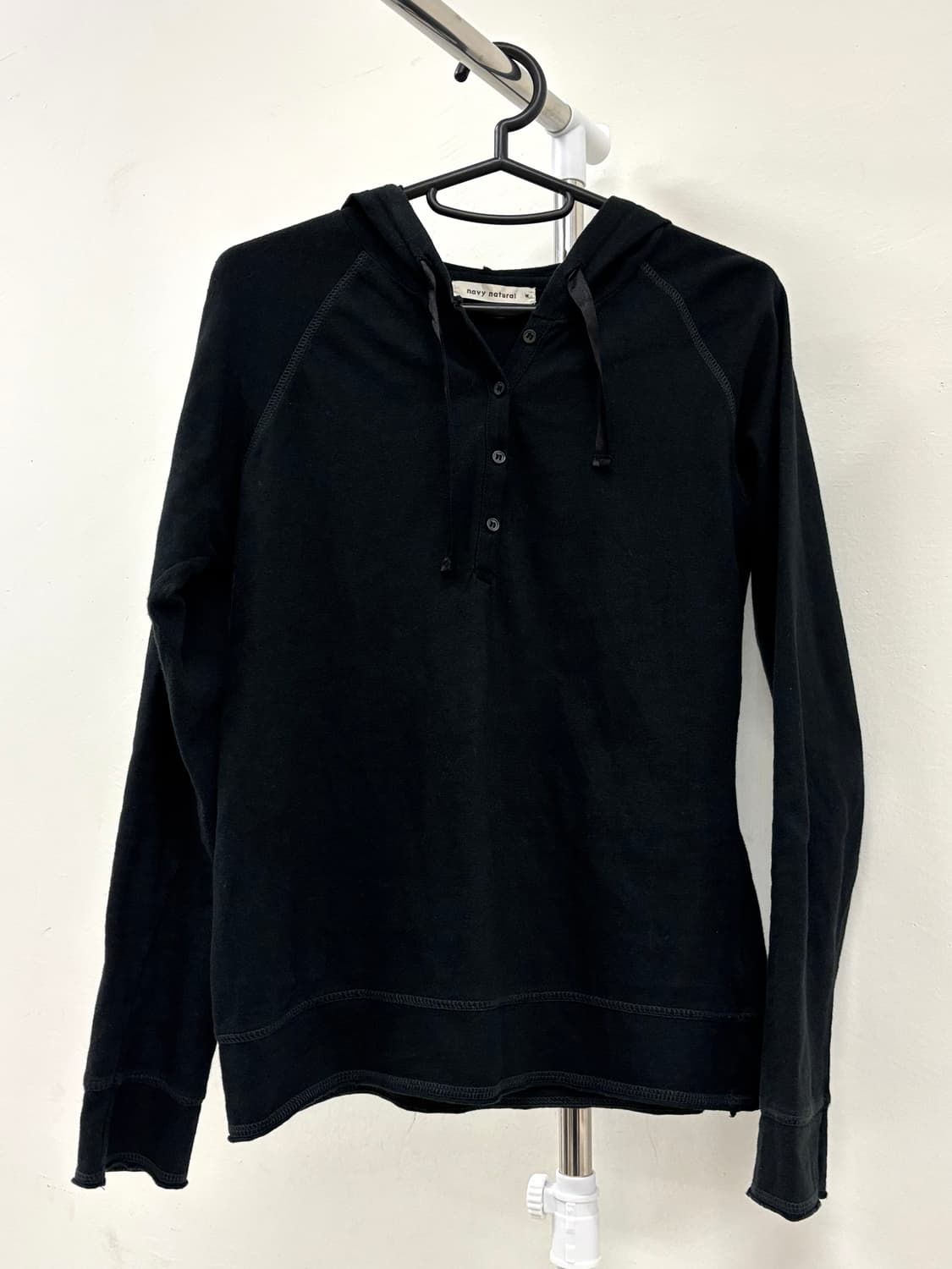 빈티지 블랙 후드티 상품이미지4