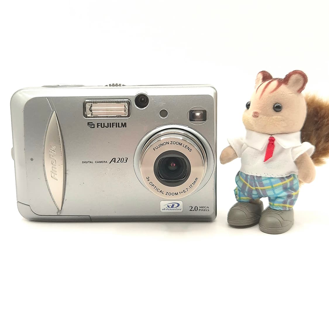 🍐후지필름  파인픽스 A203 ✨ 그레이 감성 빈티지 디카 📸 상품이미지1