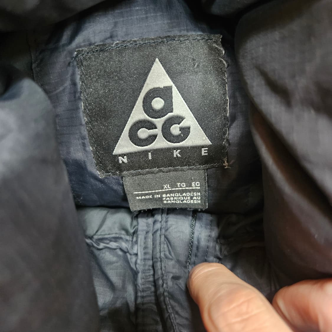 나이키 ACG 시그니쳐 로고 구스다운 푸퍼 패딩 XL size 상품이미지7