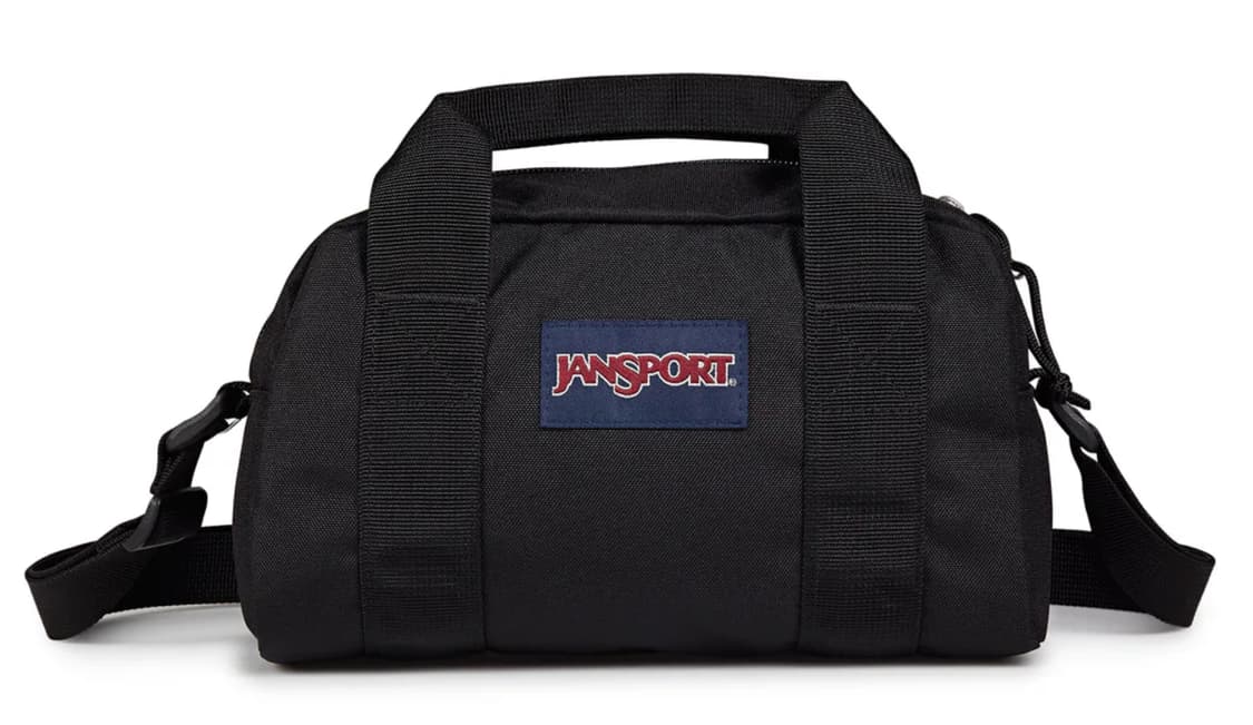 (새상품) 잔스포츠 미니 더플백 블랙 상품이미지1