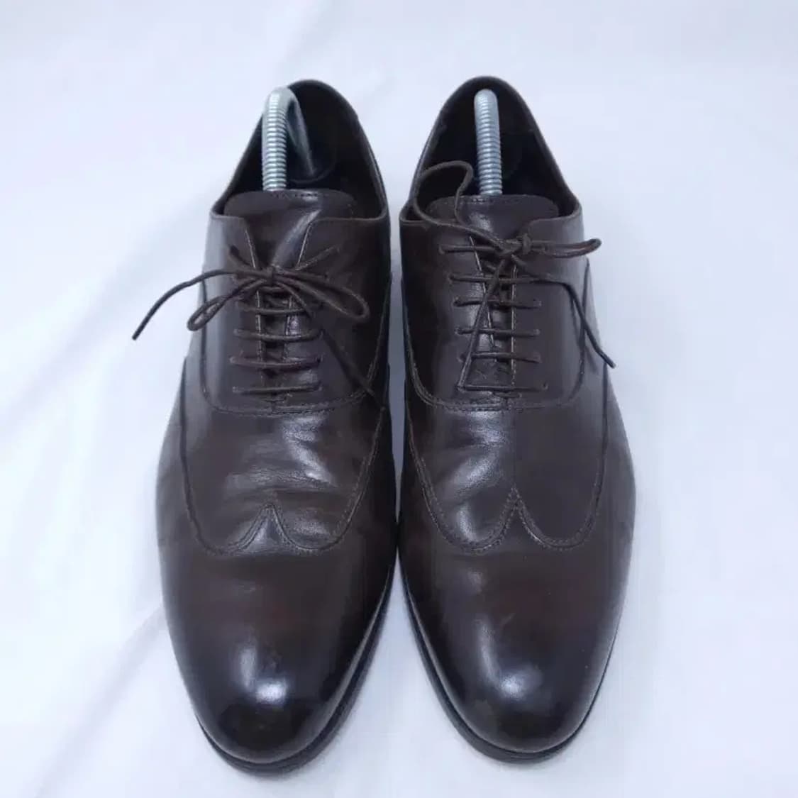 제냐 브라운 윙팁 구두 7사이즈 상품이미지2