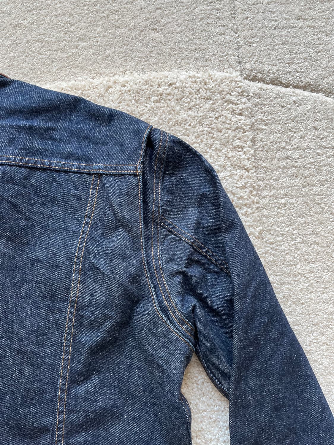 랭글러 재팬 레더 카라 데님 자켓 (103-105) 상품이미지10