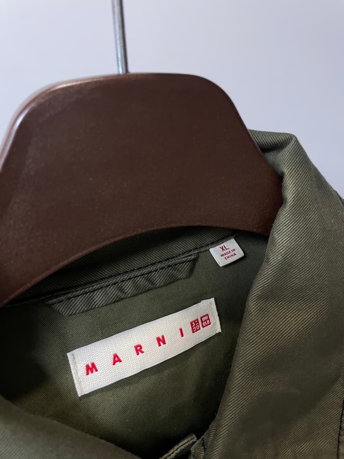 (XL) 유니클로 x 마르니 카키 오버사이즈 유틸리티 자켓 상품이미지3