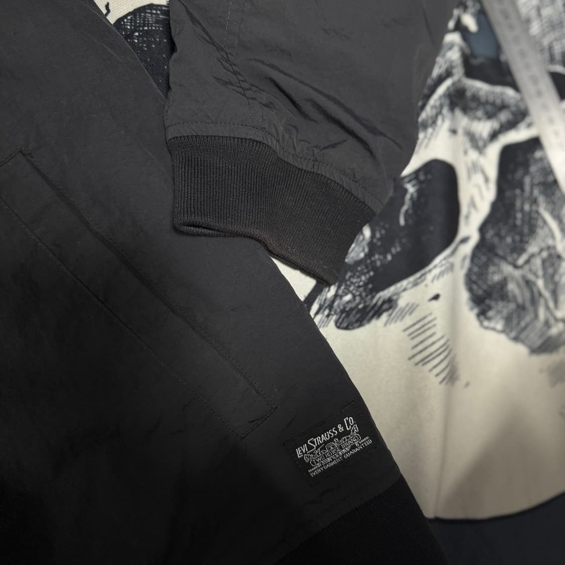 리바이스 블랙 집업자켓 S 사이즈 상품이미지5