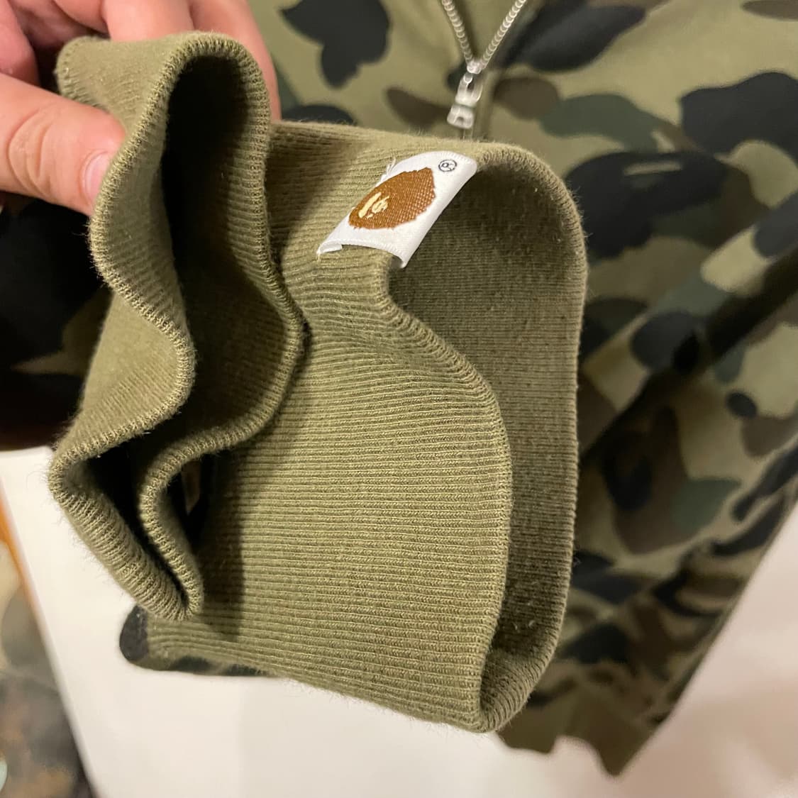 베이프 샤크후드집업 L ponr 상품이미지5