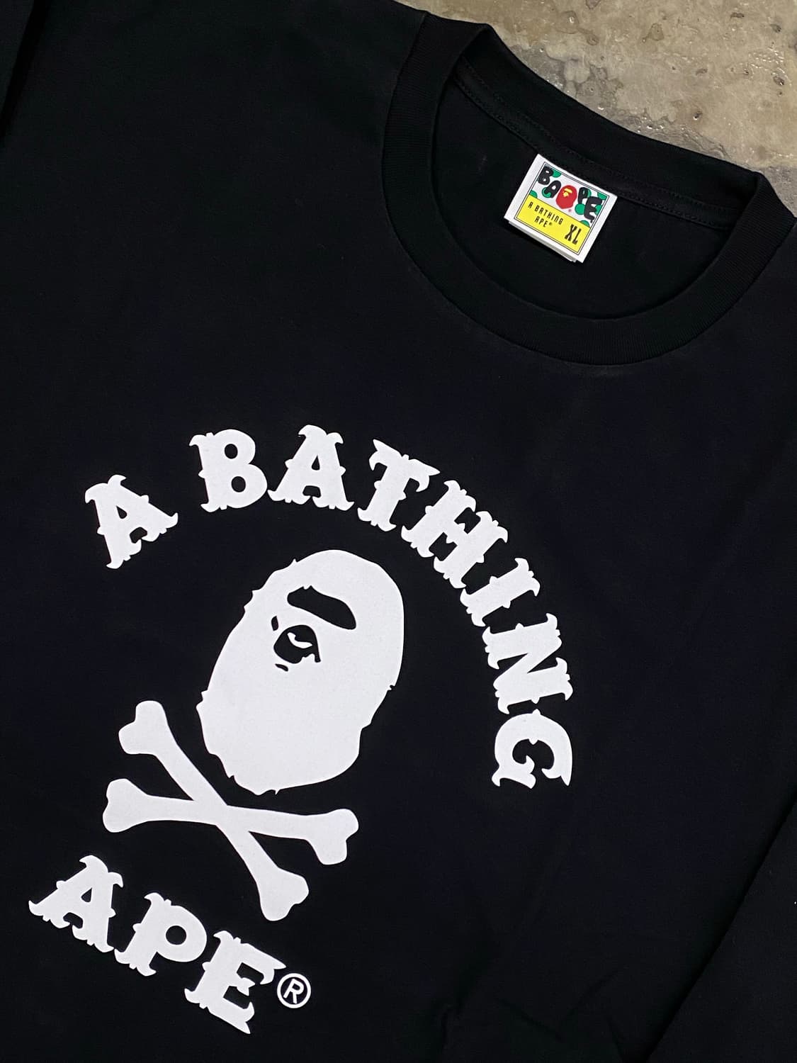 새상품 베이프 해적컬리지 롱슬리브 XL / 2XL  상품이미지3